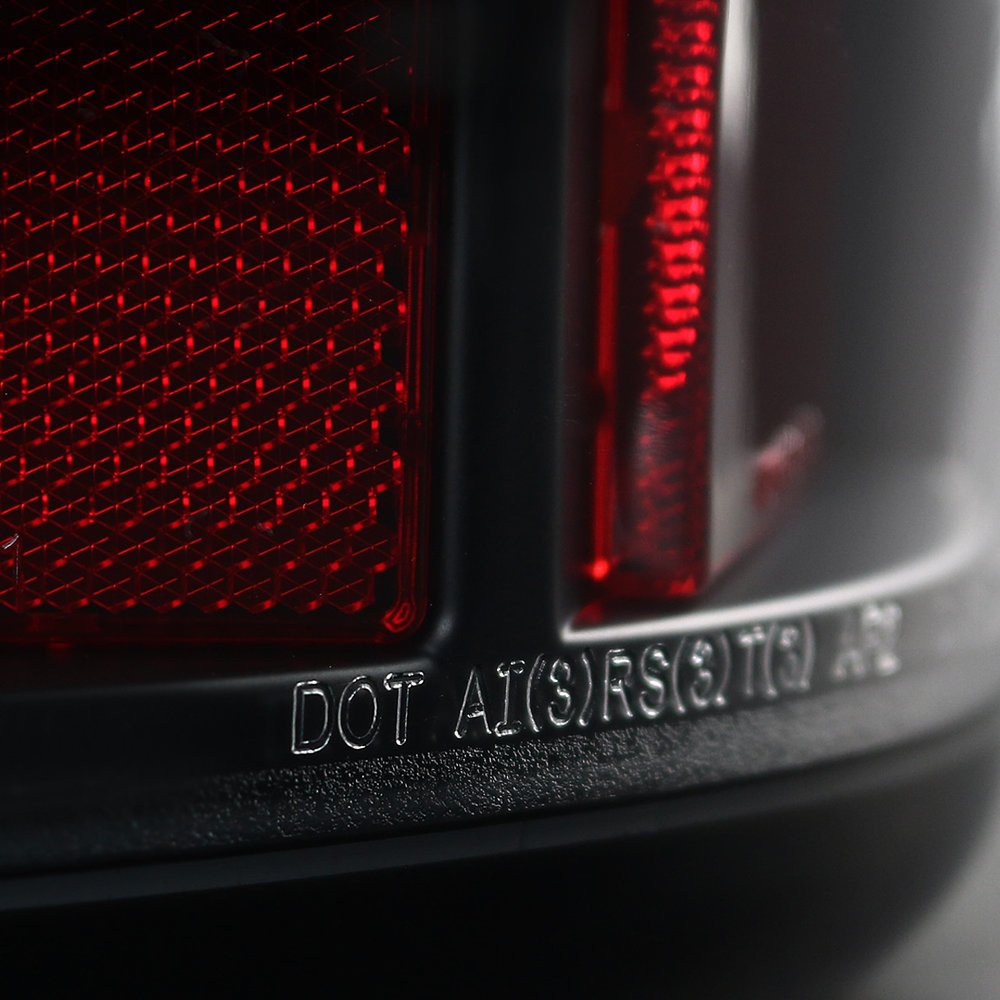 Fits 2000-2006 Chevrolet Suburban/Tahoe GMC Yukon/Yukon XL LED Tail Lights (Matte Black Housing/Clear Lens) - Image 3