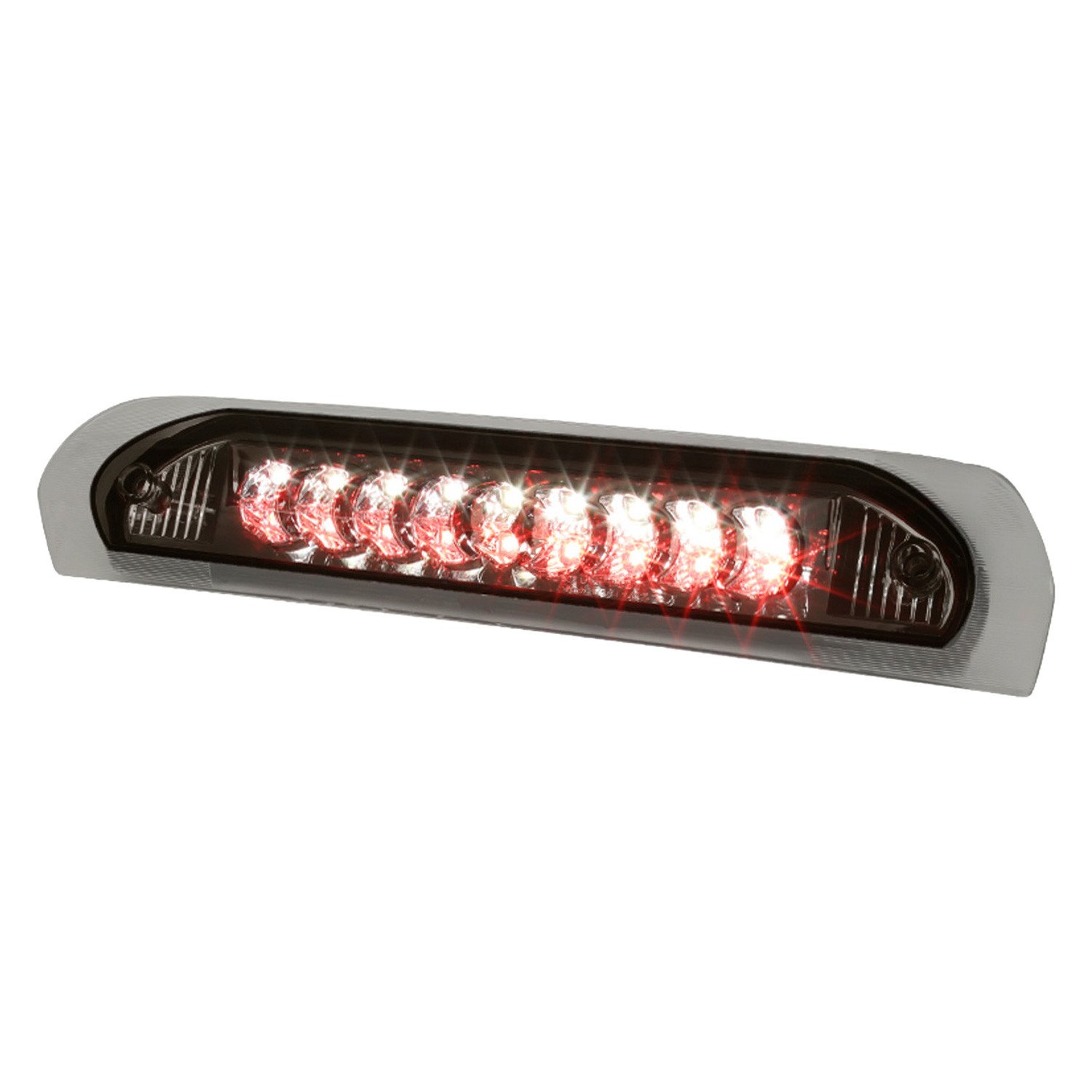 Fits 2002-2008 Dodge RAM LED 3rd Brake Light (Chrome Housing/Smoked Lens)