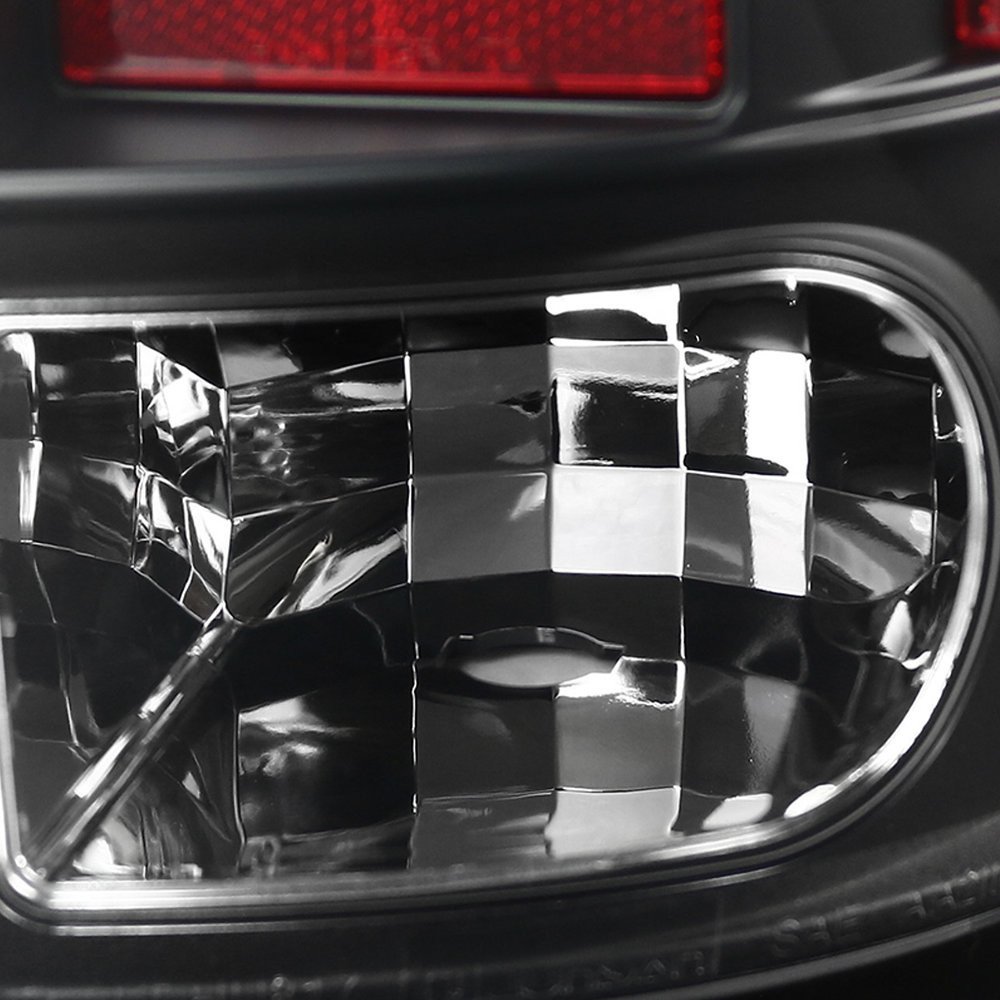 Fits 2009-2018 Dodge RAM 1500 / 2019-2021 RAM Classic / 2010-2018 RAM 2500 3500 LED Tail Lights - V2 (Matte Black Housing/Clear Lens) - Image 5