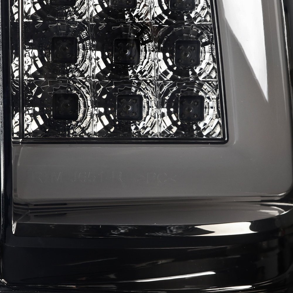 Fits 1999-2002 Chevrolet Silverado/ 1999-2006 GMC Sierra LED Tail Lights - G2 (Chrome Housing/Smoked Lens) - Image 8