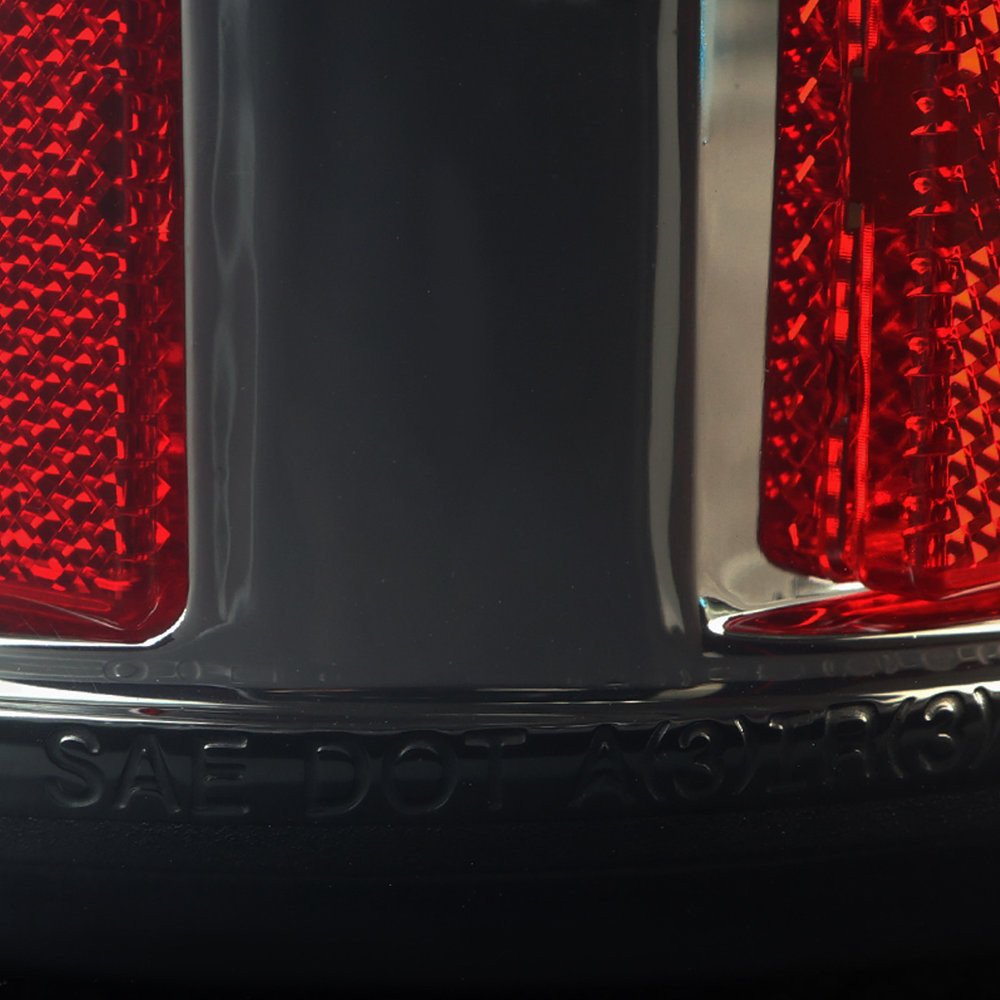 Fits 1999-2002 Chevrolet Silverado/ 1999-2006 GMC Sierra LED Tail Lights - G2 (Chrome Housing/Smoked Lens) - Image 5