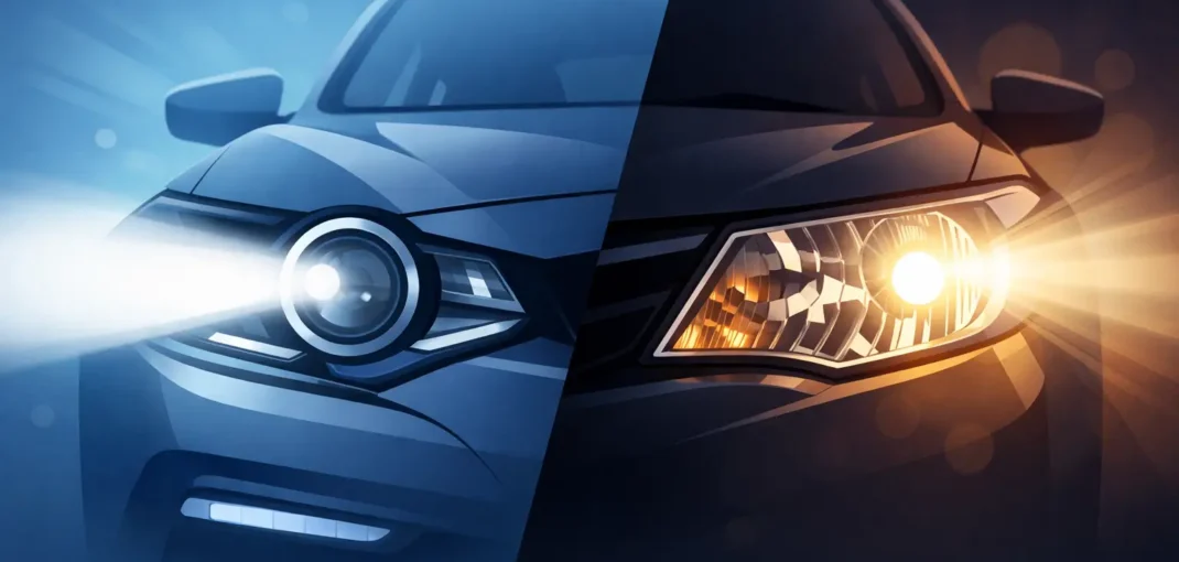 Projector Versus Reflector Headlights Compared
