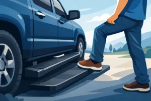 Running Boards for Better Truck Access