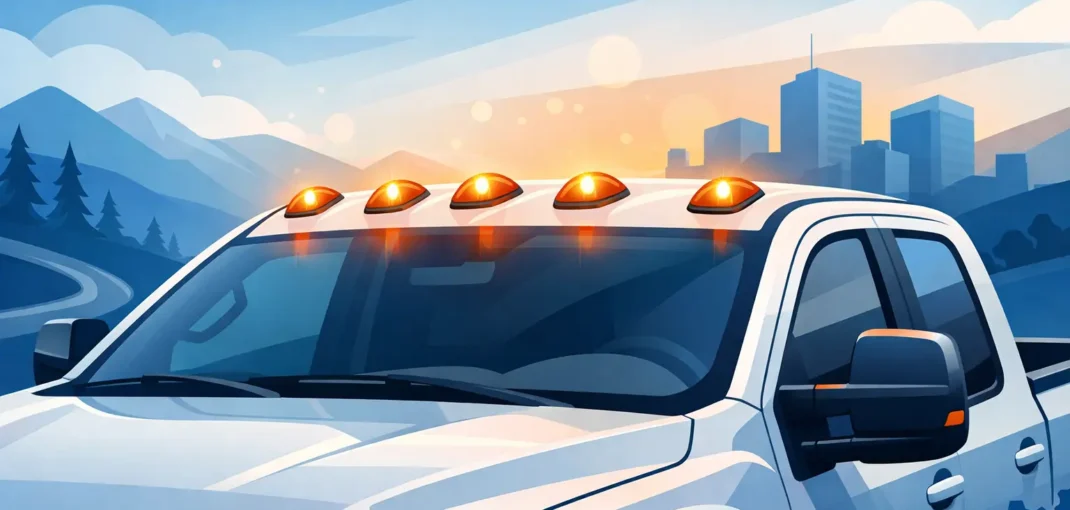 Truck Cab Roof Lights for Better Fit and Style