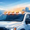 Truck Cab Roof Lights for Better Fit and Style