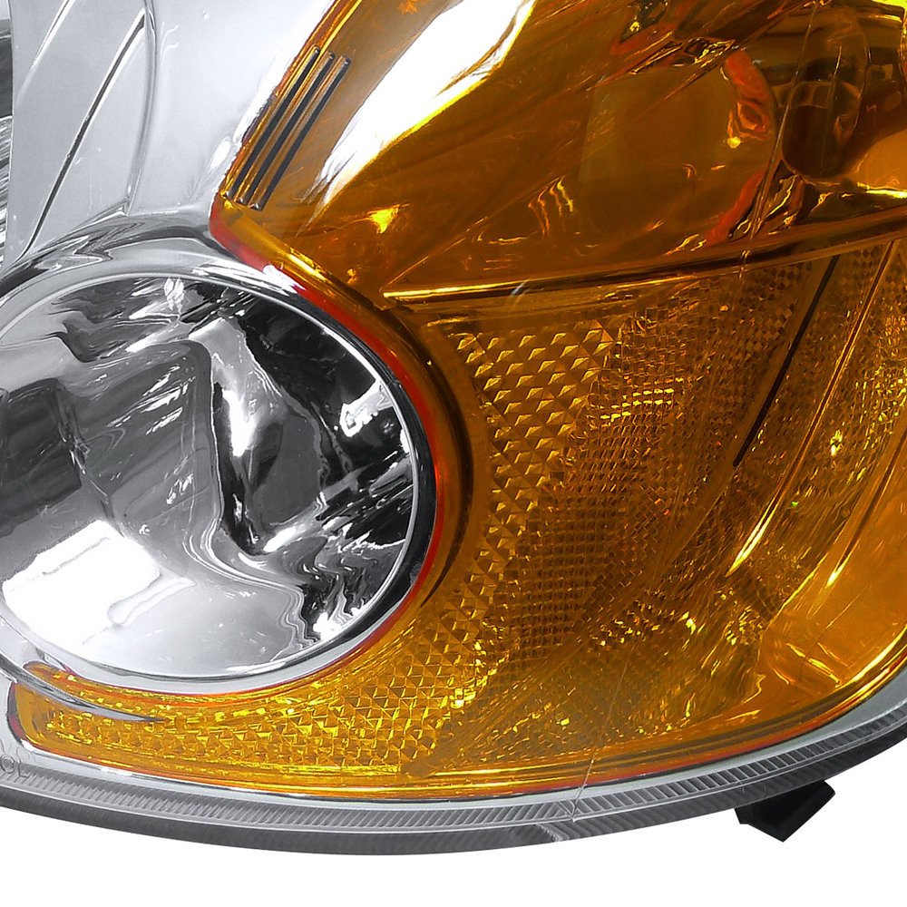 Fits 2001-2003 Honda Civic Factory Style Headlights (Chrome Housing/Clear Lens) - Image 5