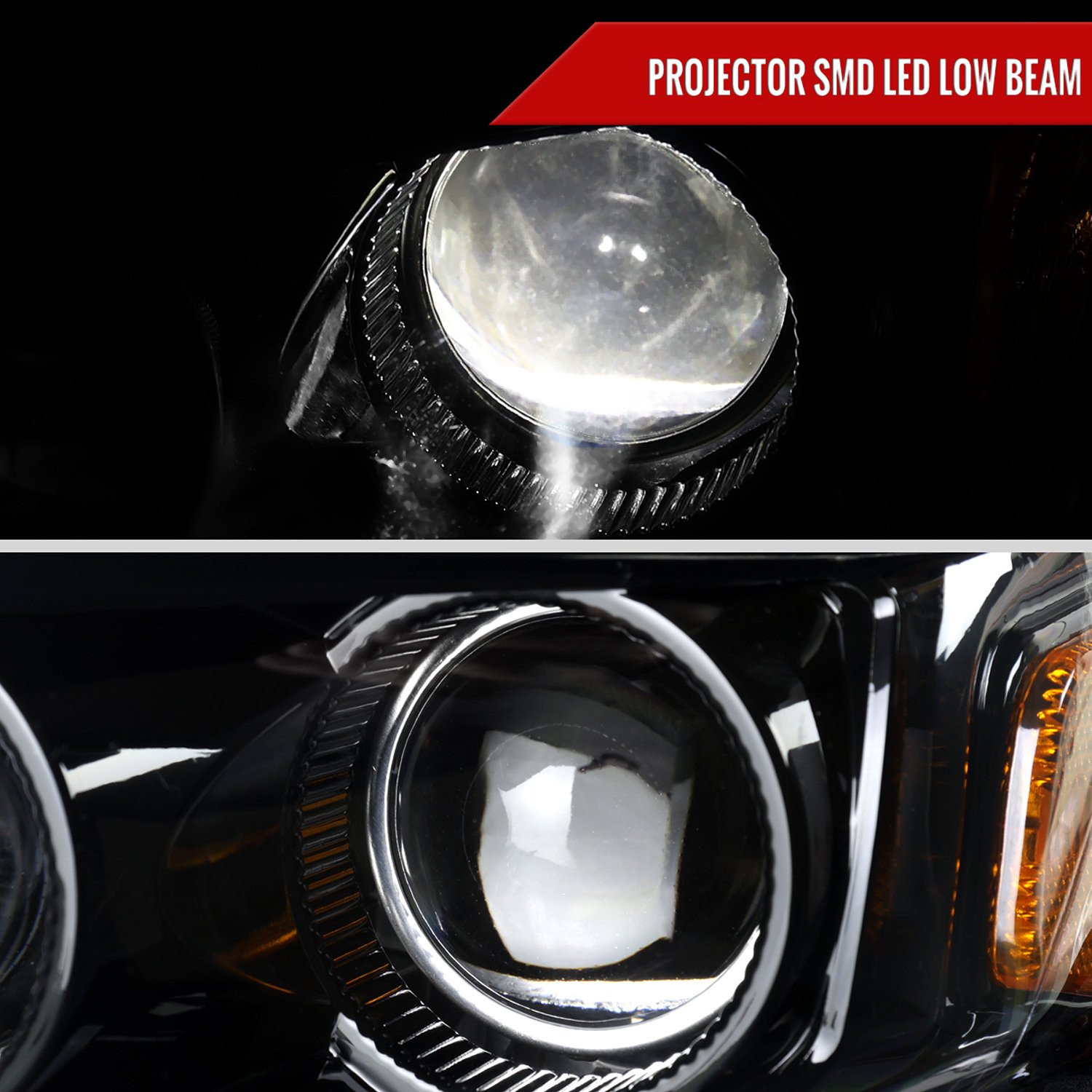 Fits 2014-2016 Lexus IS250 IS350 Full LED Project healight (Jet Black Housing / Clear lens) - Image 7