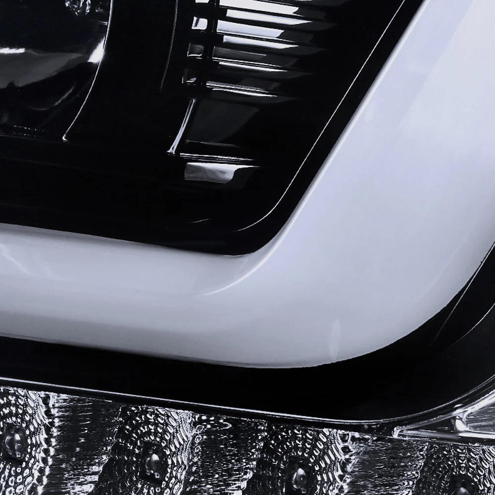 Fits 2015-2020 Chevrolet Tahoe Suburban/ 2016-2019 Suburban 3500HD LED C-Bar Projector Headlights w/ LED Turn Signal Lights (Glossy Black Housing/Smoked Lens) - Image 7
