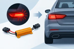 LED Taillight Resistors: Stop Hyperflash Safely