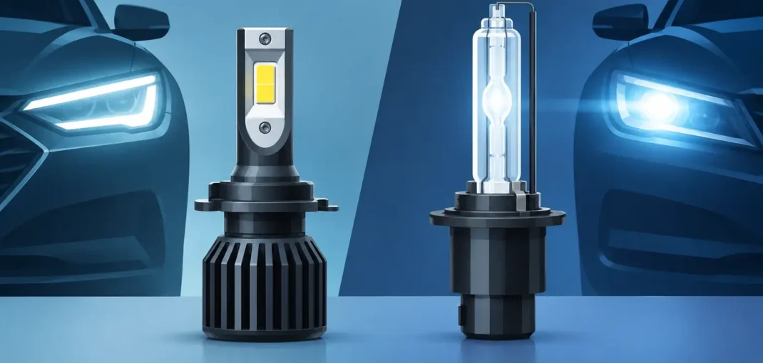 LED Versus HID Headlights: Which Fits Your Build?