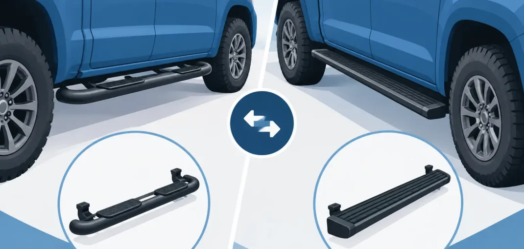 Nerf Bars Versus Side Steps: Which Fits?