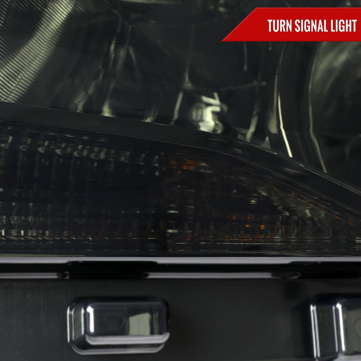 Fits 2015-2022 Chevrolet Colorado Factory Headlights (Chrome Housing / Smoked Lens) - Image 5