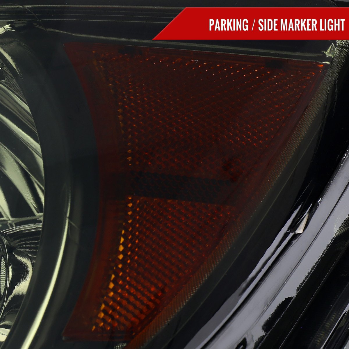 Fits 2015-2022 Chevrolet Colorado Factory Headlights (Chrome Housing / Smoked Lens) - Image 4