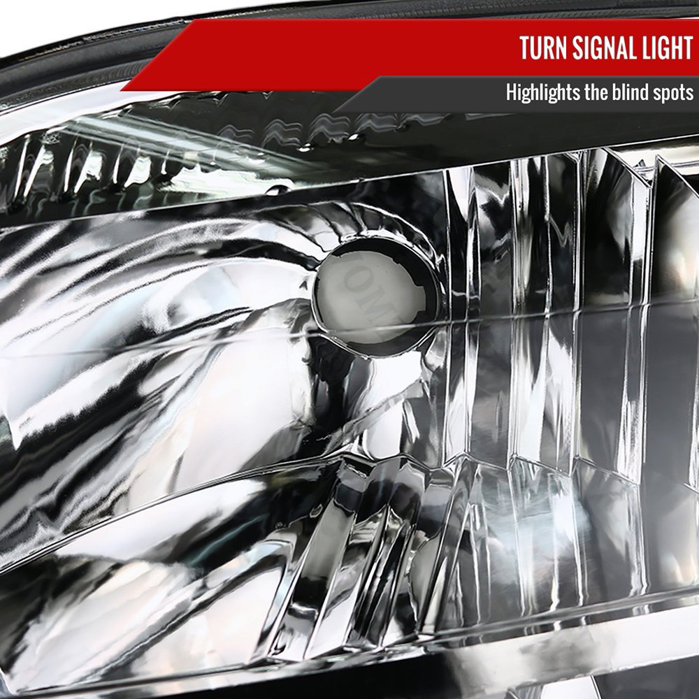 Fits 2007-2014 GMC Yukon/Yukon XL 1500/2500 Projector Headlights (Chrome Housing/Clear Lens) - Image 9