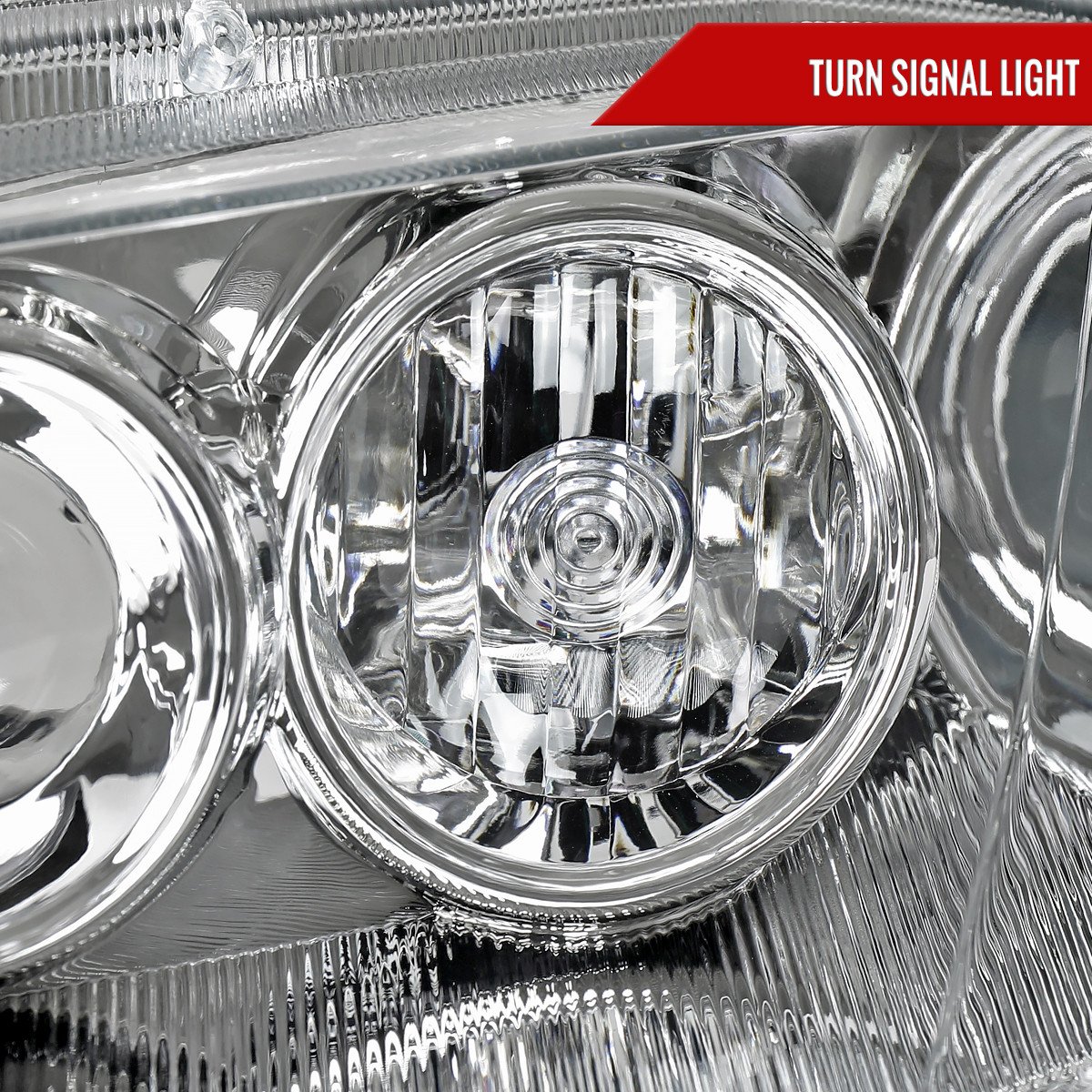 Fits 2003-2005 Mazda 6 Factory Style Projector Headlights (Chrome Housing/Clear Lens) - Image 5