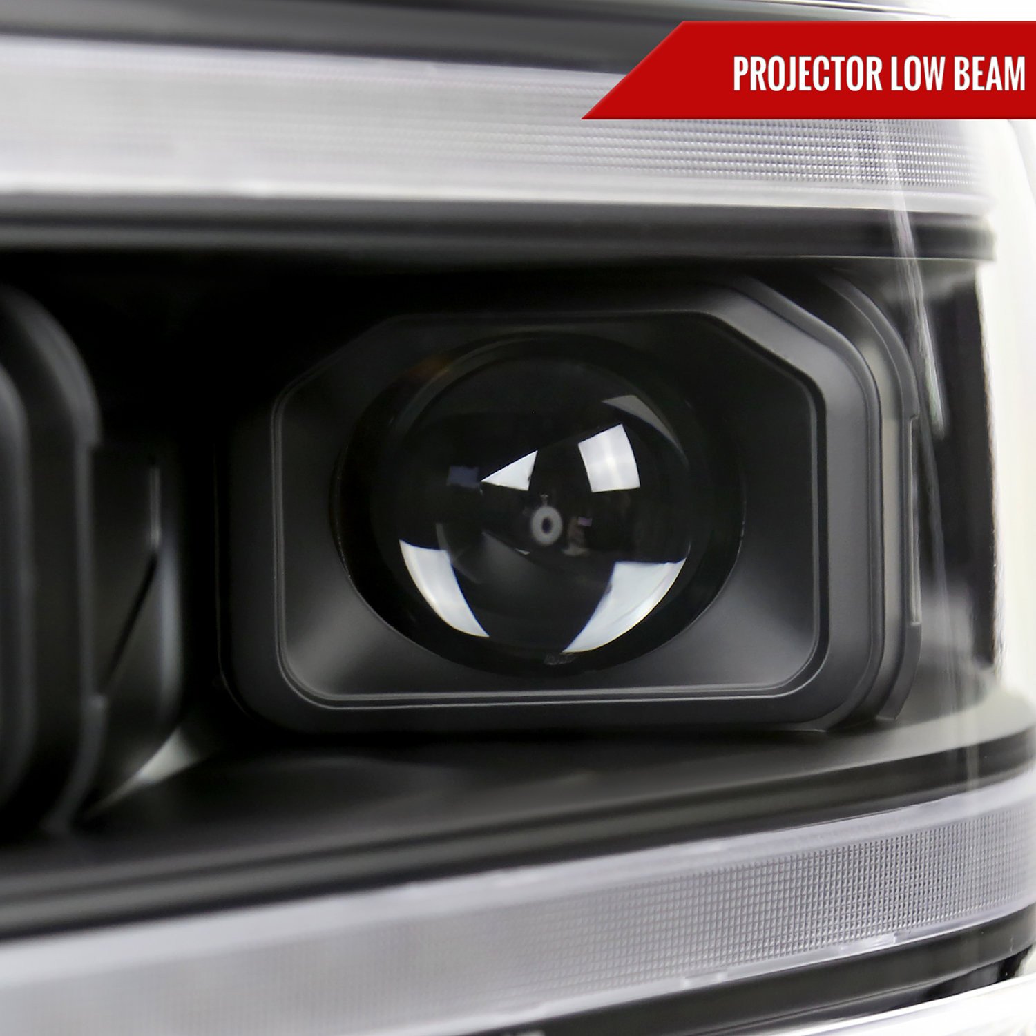 Fits 2019-2024 Dodge RAM 2500/3500/4500/5500 Projector Headlights w/ Amber LED Sequential Turn Signal & Starup Animation (Matte Black Housing/Clear Lens) - Image 6