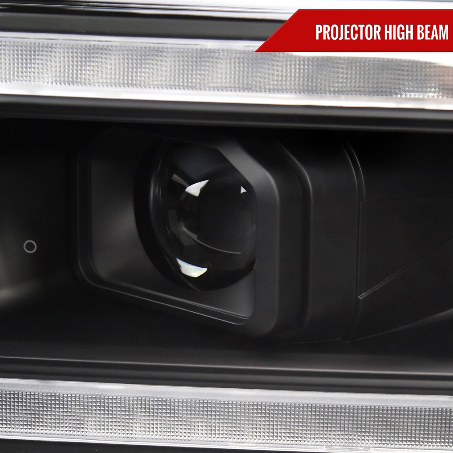 Fits 2019-2024 Dodge RAM 2500/3500/4500/5500 Projector Headlights w/ Amber LED Sequential Turn Signal & Starup Animation (Matte Black Housing/Clear Lens) - Image 5