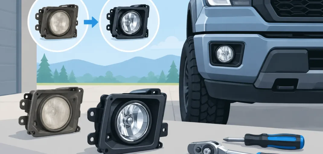 How to Replace Foglight Housings on Your Truck