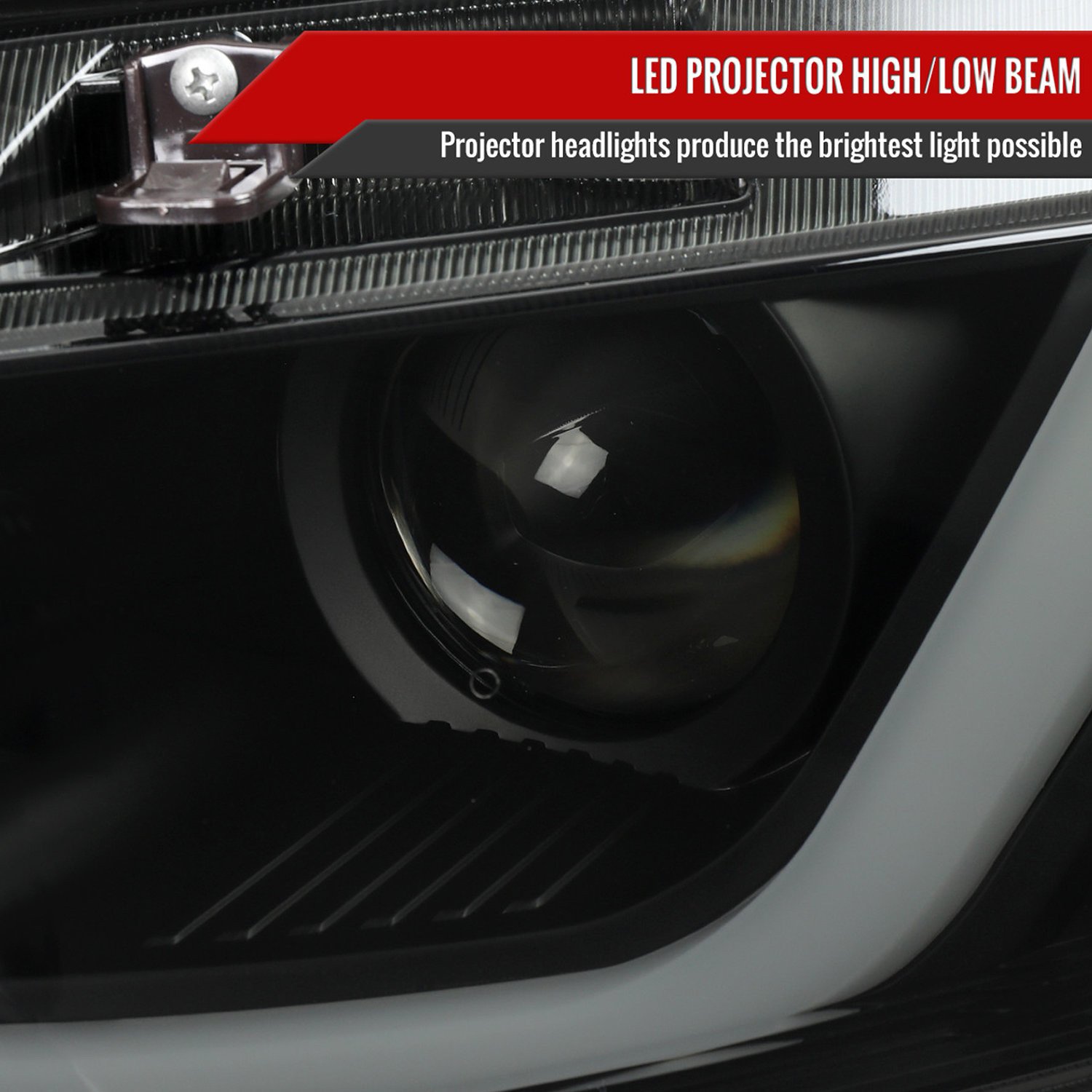 Fits 2016-2021 Honda Civic Full LED Projector Headlights w/ Switchback Sequential Turn Signal (Matte Black Housing/Smoked Lens) - Image 7